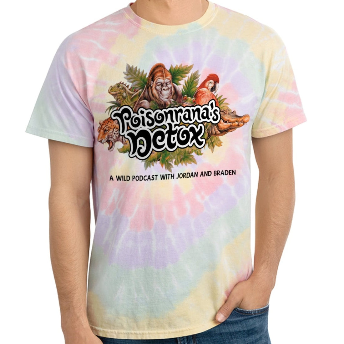 Detox Rainforest Tie Dye Tee
