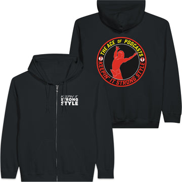Keepin' It Strong Style Deluxe Zip Hoodie