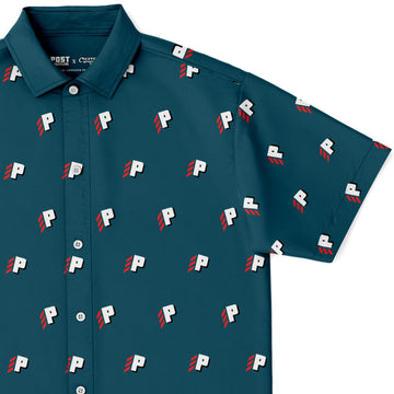 ///P Button Down Shirt
