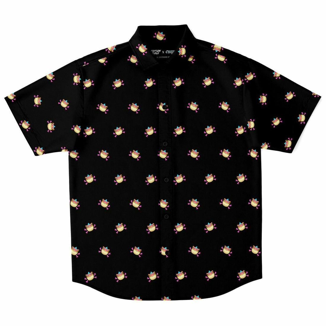 Poisonrana Colored Frog Button Down Shirt