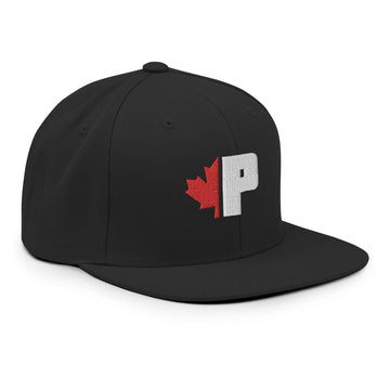 ///P Canada Black Snapback