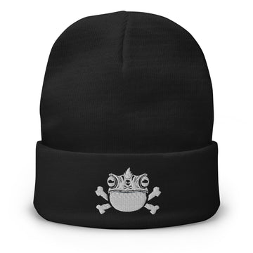 Poisonrana B/W Frog Beanie