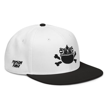 Poisonrana Frog White Snapback