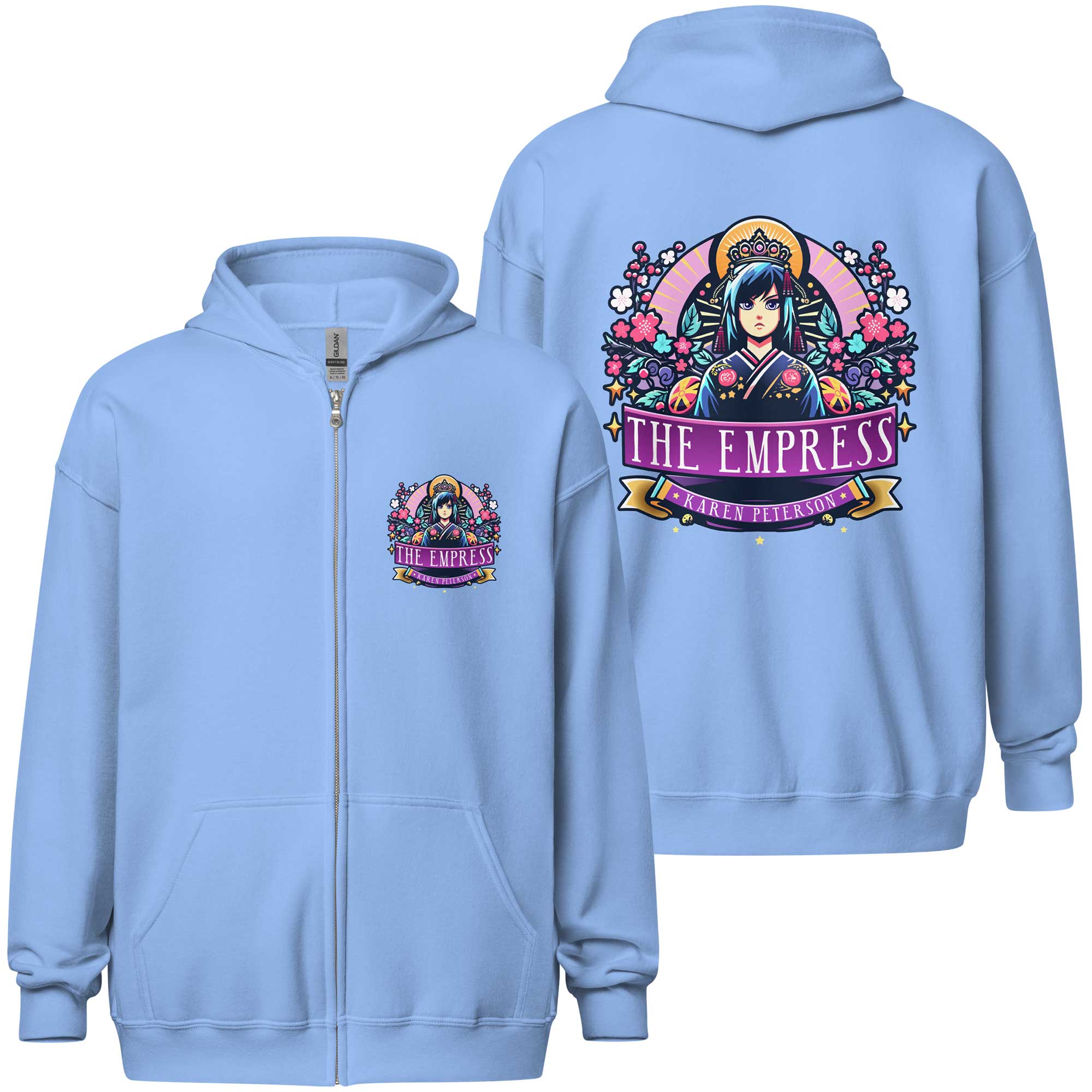 The Empress Blue Deluxe Hoodie