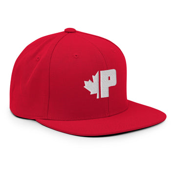 ///P Canada Red Snapback