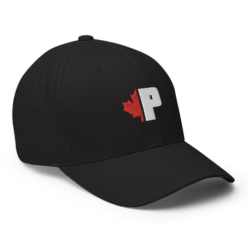 ///P Canada Black Baseball Cap