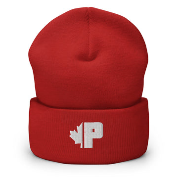 ///P Canada Red Beanie